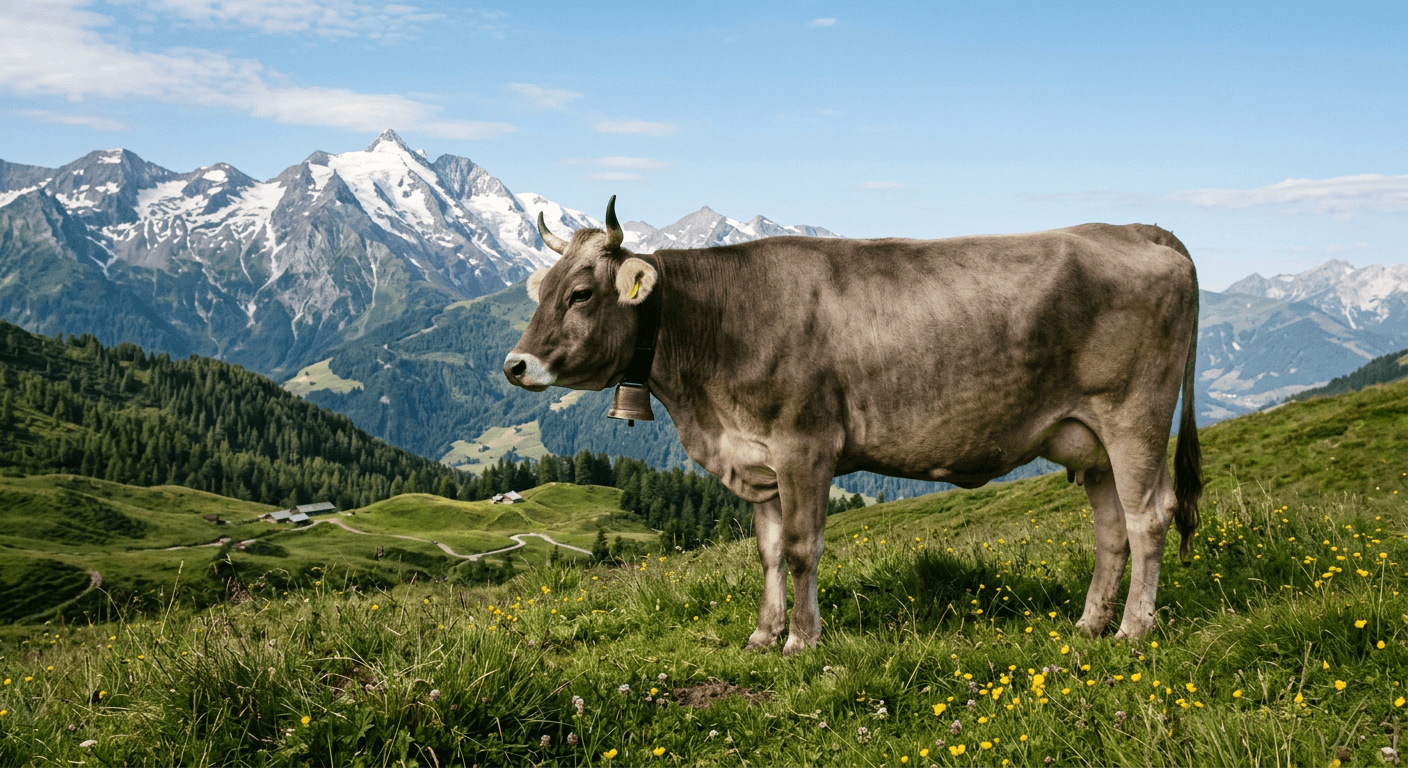 Brown Swiss cattle