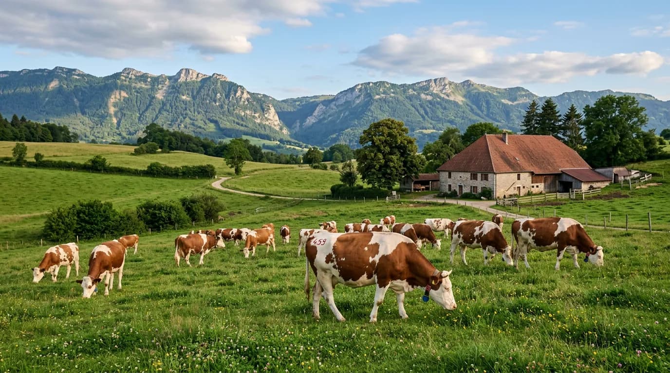 Montbéliarde-Rinder: Französische Zweinutzungsrasse im Überblick