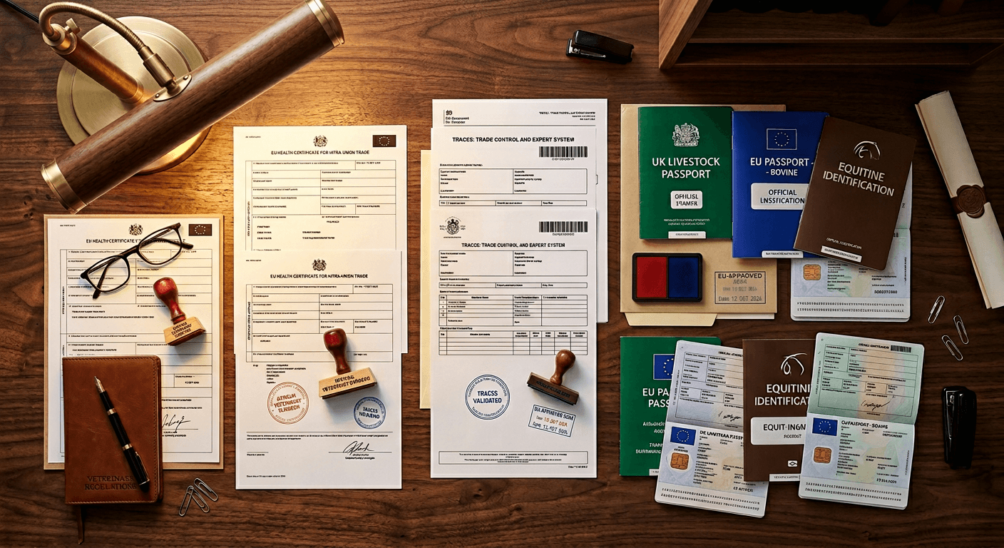 TRACES-Dokumentation und Compliance