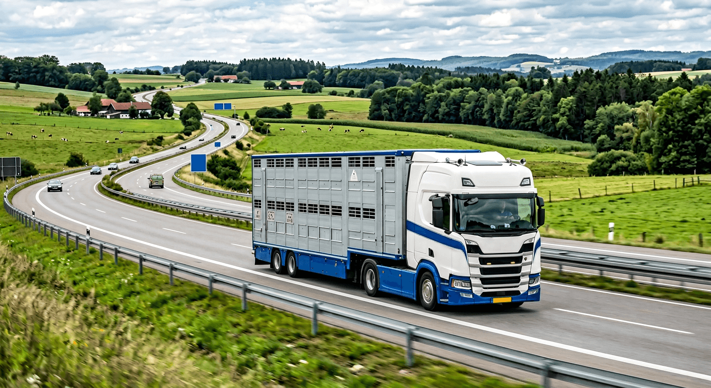 EU-konformer Viehtransport